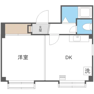 ベガハイツ【4階】の間取り