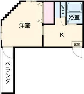 ROSEマンション【3階】の間取り