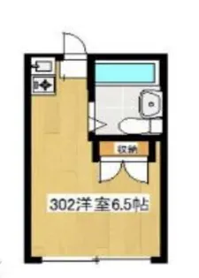 ソリッドリファイン京王堀之内【3階】の間取り