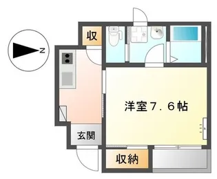 フォルビート【1階】の間取り