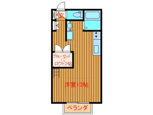 サンキャッスル・16【4階】の間取り