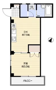 ドエル・グランデュール【1階】の間取り