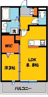 アンジュール C【1階】の間取り