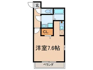 クリサンセマム青山1【2階】の間取り