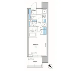 ルフォンプログレ滝野川【6階】の間取り