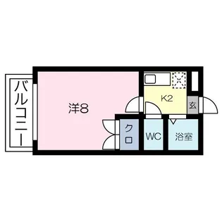 アムール【2階】の間取り