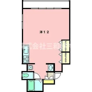 田中ビル【3階】の間取り