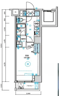 プレニーズ五反野MAXIV【5階】の間取り