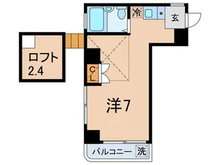 コ-ポホリ-【3階】の間取り