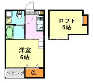 フィオーレ【2階】の間取り