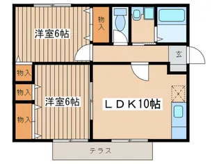 ナナコ-ト【1階】の間取り