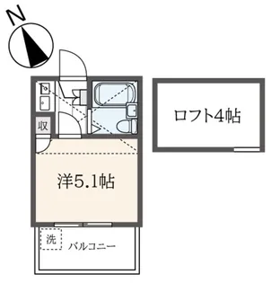 ブルーハイム戸塚第1【1階】の間取り