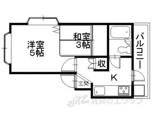 キャッスル彦根【3階】の間取り