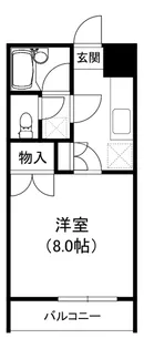 デイジー東原【2階】の間取り