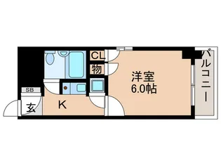 トーカン東淀川キャステール【7階】の間取り