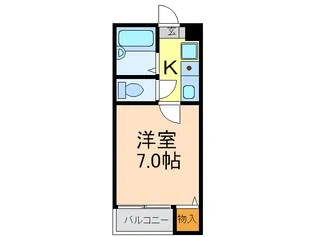 ティ-エム六甲【3階】の間取り
