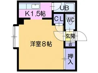 ラ・フェリア【2階】の間取り
