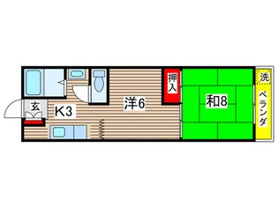 メゾン東小岩2【2階】の間取り