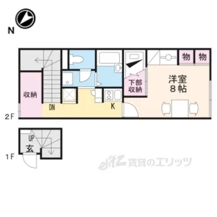 レオパレス高宮K2【2階】の間取り