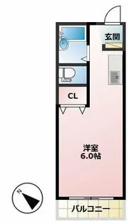 ハイランドビュー鶴川1【1階】の間取り