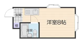 レナジア高槻【3階】の間取り