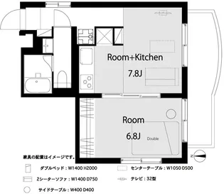 アネックス62【4階】の間取り