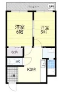 田中マンション【3階】の間取り