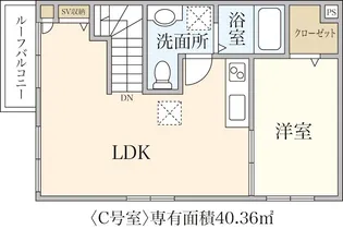 T&T Matsugae【2階】の間取り