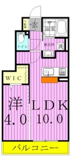 ティアラ新鎌【1階】の間取り