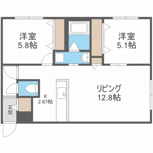 Proud227【1階】の間取り