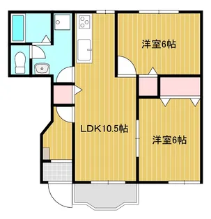 ル・クール邑久 D棟【1階】の間取り