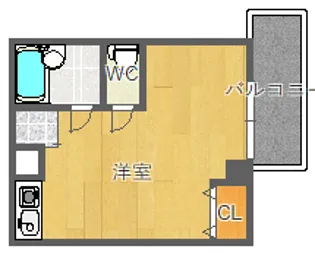 コスモビル【2階】の間取り