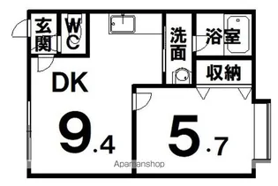 KUROSU.20【1階】の間取り