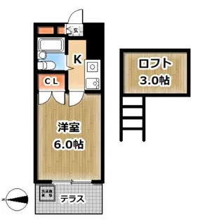 一刻館【1階】の間取り