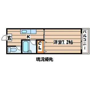 モンレーブ通町【3階】の間取り