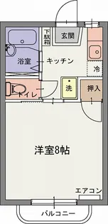グレイス梶返【1階】の間取り