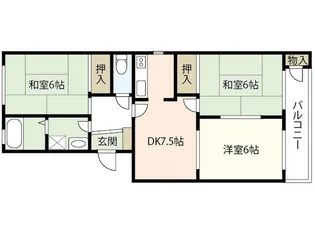 第2イシダビル【3階】の間取り