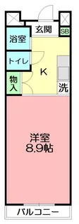 シカシン75ビル【4階】の間取り