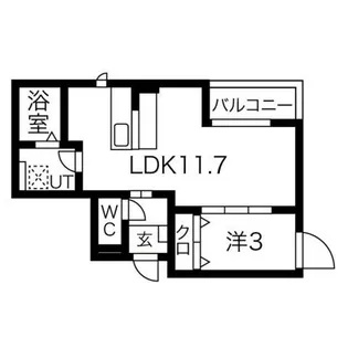 maison blanche(メゾン・ブラン)【3階】の間取り