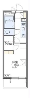 レオパレスR&T【2階】の間取り