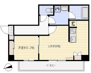ADレジデンス板橋中台【1階】の間取り