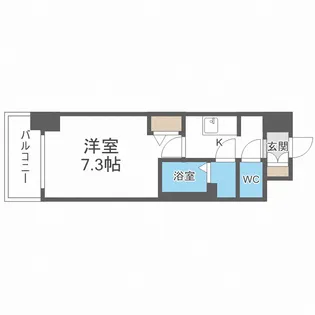 ファステート難波グランプリ【10階】の間取り