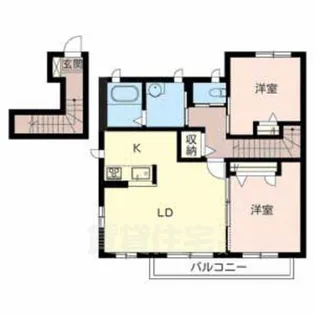 モンヴェールH【2階】の間取り