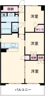 サンクレイドル昭島III【4階】の間取り