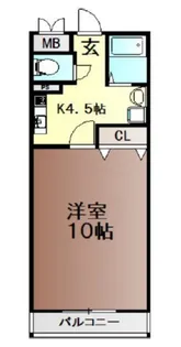 グランツ・M【1階】の間取り