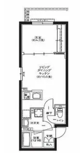 MAXIV CROS板橋【3階】の間取り