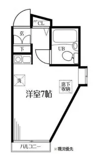 ラックス本牧パート1【1階】の間取り