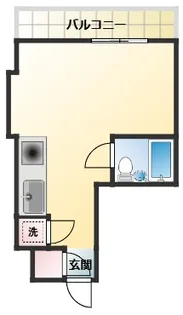 ライオンズマンションK・I横須賀中央【2階】の間取り