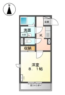 Crestor【1階】の間取り