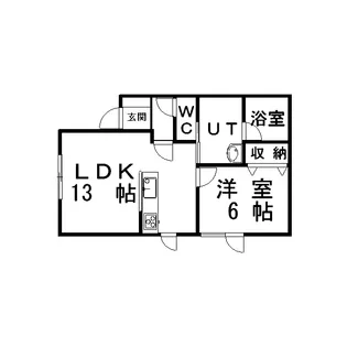 Highland(ハイランド)【1階】の間取り